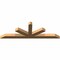 Ekena Millwork Saratoga Smooth Timber Gable Bracket, Western Red Cedar, 96"W x 32"H x 5 1/2"D x 5 1/2"F, 8/12 Pitch GBW096X32X0606SAR00SWR - alternate 5